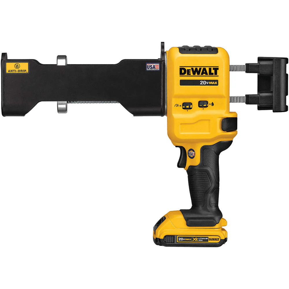Dewalt DCE591B Cordless Dual Cartridge Caulk Gun. 20.0 V. Bare Tool. 21 oz. Capacity