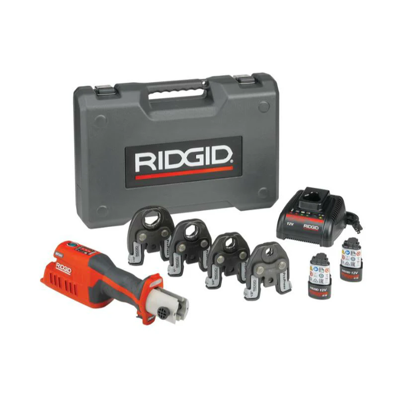 RIDGID 57363 RP 241 Compact Press Tool Kit with 1/2-1-1/4 ProPress Jaws